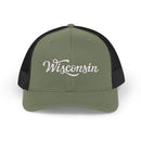 Wisconsin Snapback Trucker Cap - Embroidered Wisconsin Hat-5