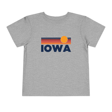 Buy athletic-heather Iowa Toddler T-Shirt - Retro Sun Tee