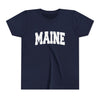 Maine Youth Graphic Tee - Kids T Shirt