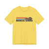 Marco Island, Florida T Shirt - Retro Jetski PWC Graphic Tee