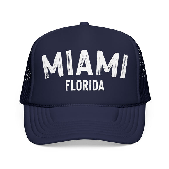 Miami, Florida Trucker Hat - Miami Cap