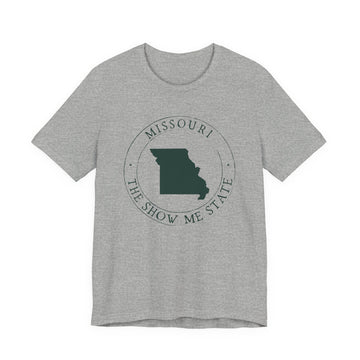 Buy athletic-heather Missouri T-Shirt — State Graphic Tee