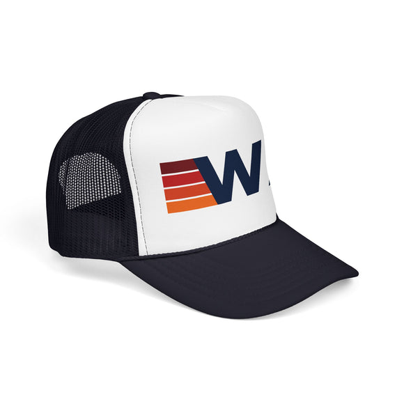 Washington Trucker Hat - WA Abbr retro cap