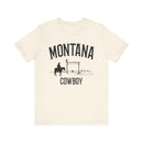 Montana Cowboy T Shirt - Montana Graphic Tee-3