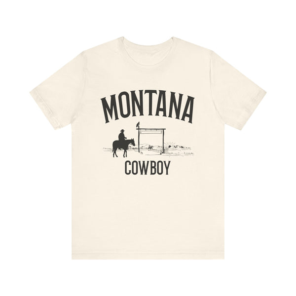 Montana Cowboy T Shirt - Montana Graphic Tee