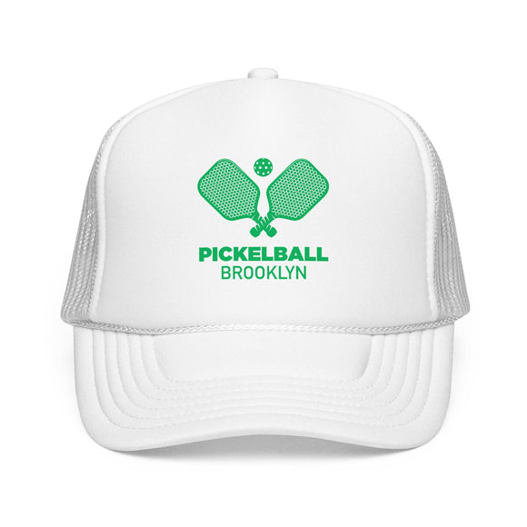 Kids Brooklyn, New York Pickleball Foam Trucker Hat