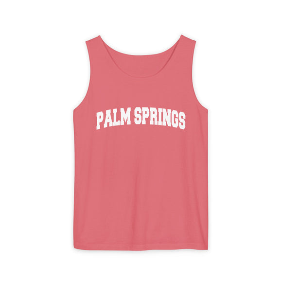 Palm Springs, California Tank Top Unisex | Comfort Colors - 100% Cotton