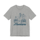 Montana Graphic Tee - Mountain Illustration Montana T Shirt-20