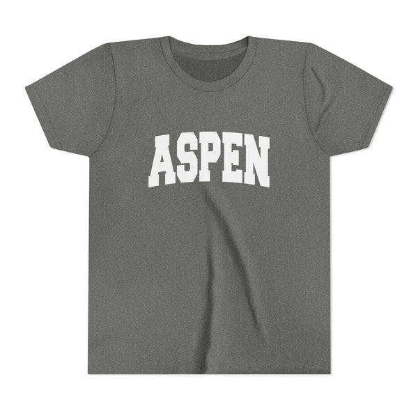 Aspen, Colorado Youth Graphic Tee - Kids Aspen T Shirt