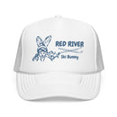 Red River, New Mexico Ski Bunny Trucker Hat-9