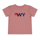 Wyoming Toddler Tee - Retro WY T-Shirt-3