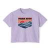 Women's Park City, Utah Boxy Graphic Tee - Slightly Cropped
