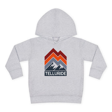 Telluride, Colorado Toddler Hoodie - Unisex Telluride Toddler Sweatshirt - 0
