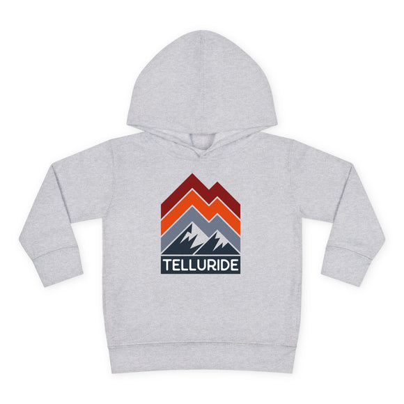 Telluride, Colorado Toddler Hoodie - Unisex Telluride Toddler Sweatshirt