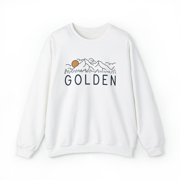 Golden, Colorado Sweatshirt - Unisex Crewneck Golden Sweatshirt