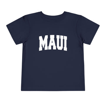 Buy navy Maui, Hawaii Toddler Graphic Tee - Kids Maui Vacation Shirt