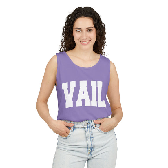 Vail, Colorado Tank Top Unisex | Comfort Colors - 100% Cotton