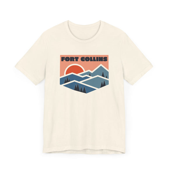 Fort Collins, Colorado T Shirt - Retro Graphic Tee
