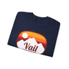 Vail, Colorado Sweatshirt - Unisex Retro Ombre Crewneck Vail Sweatshirt