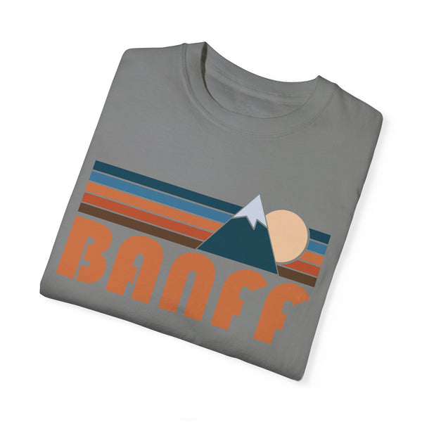 Banff, Canada Graphic Tee, Comfort Colors Retro Unisex Banff T shirt, Mountain Adventure Shirt