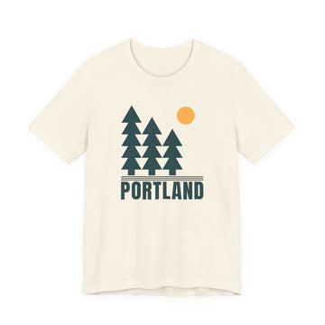 Portland, Oregon T Shirt - Trees Tee