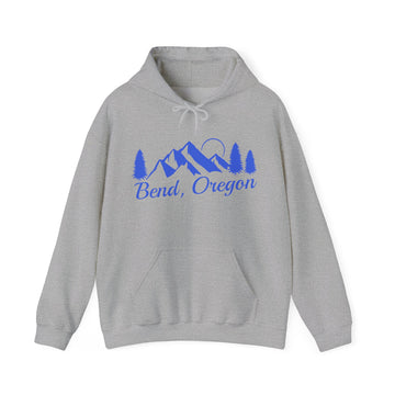 Bend, Oregon Hoodie - Unisex Mountain Bend Hoodie Sweatshirt - 0