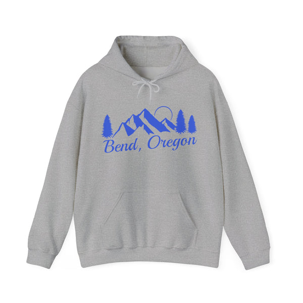 Bend, Oregon Hoodie - Unisex Mountain Bend Hoodie Sweatshirt