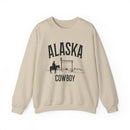 Alaska Sweatshirt - Mountain Cowboy Graphic Crewneck-2