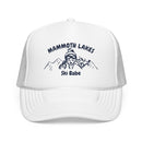 Mammoth Lakes, California Ski Babe Trucker Hat — Foam Mesh Cap-6