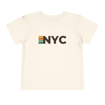 Buy natural New York City, New York Toddler Tee - NYC Kids T Shirt
