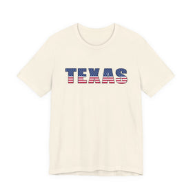 Texas T-shirt - Patriotic USA Stars Stripes Shirt - 0