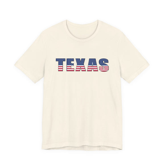 Texas T-shirt - Patriotic USA Stars Stripes Shirt