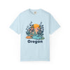 Oregon Graphic Tee, Comfort Colors Retro Unisex T shirt