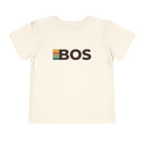 Boston, Massachusetts Toddler Tee - BOS Kids T Shirt-4