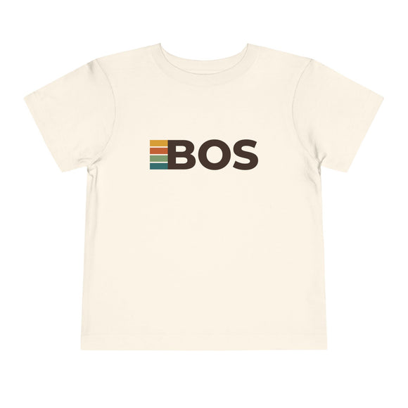 Boston, Massachusetts Toddler Tee - BOS Kids T Shirt