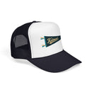 Katmai National Park Pennant Trucker Hat — Vintage Foam Mesh Cap-7