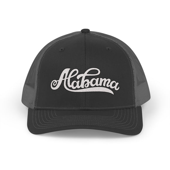 Alabama Snapback Trucker Cap - Embroidered Alabama Hat