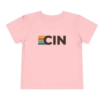 Buy pink Cincinnati, Ohio Toddler Tee - CIN Kids T Shirt