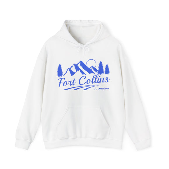 Fort Collins, Colorado Hoodie - Unisex Mountain Fort Collins Hoodie Sweatshirt