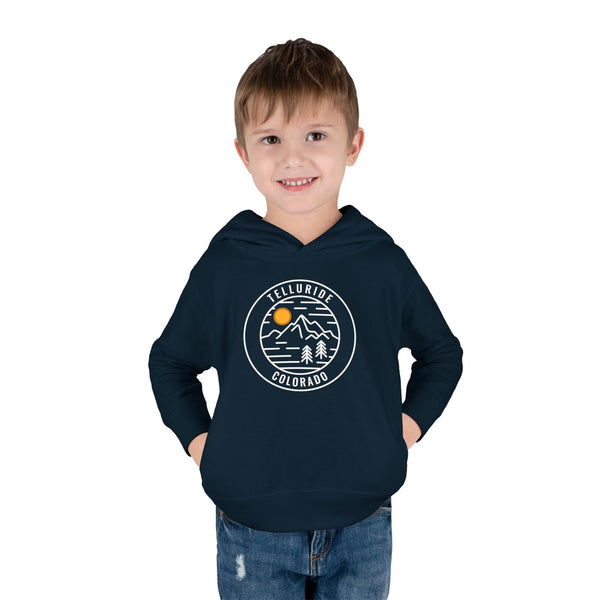 Telluride, Colorado Toddler Hoodie - Unisex Telluride Toddler Sweatshirt