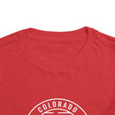 Colorado Toddler T-Shirt - Retro Mountain Unisex Toddler Colorado Shirt-12