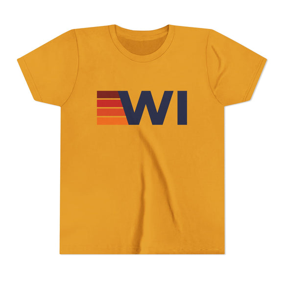 Wisconsin Youth Tee - Retro WI T-Shirt