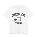 Jackson Hole, Wyoming Cowgirl Graphic Tee-8