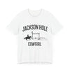 Jackson Hole, Wyoming Cowgirl Graphic Tee