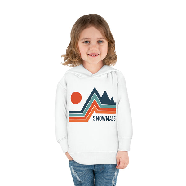 Copy of Snowmass, Colorado Toddler Hoodie - Unisex Snowmass Toddler Sweatshirt