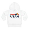 Utah Toddler Hoodie - Unisex Mountain Pullover Sweatshirt, Kids Hooded Jumper, Utah Souvenir
