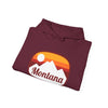Montana Hoodie - Retro Ombre Unisex Montana Hoodie Sweatshirt