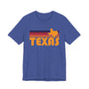 Texas T-Shirt Retro - Adult Unisex Texas T Shirt
