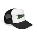 Great Smoky Mountains National Park Pennant Trucker Hat — Vintage Foam Mesh Cap-9