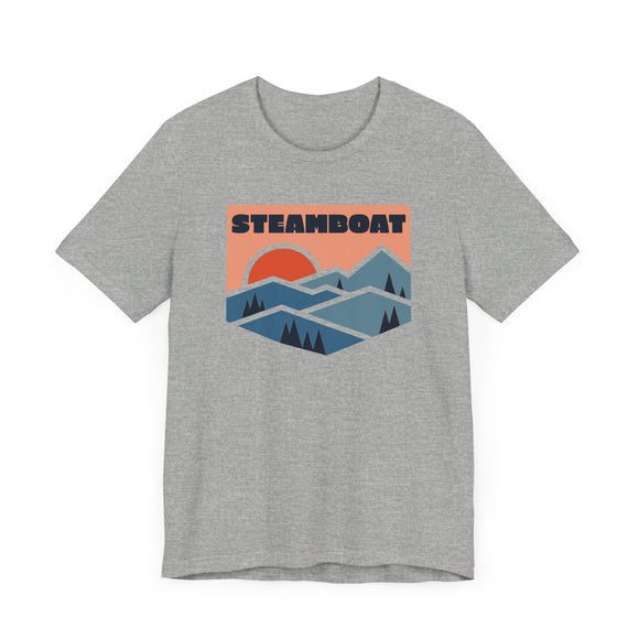 Steamboat, Colorado T Shirt - Retro Graphic Tee